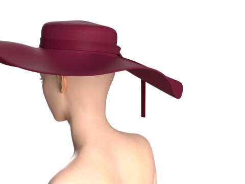 Girls Hat 3D Модель