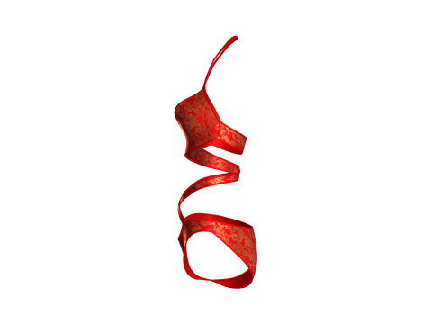 Girls Bikini With Printed Modelo 3D