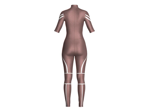Girls Body Suit 3D Model