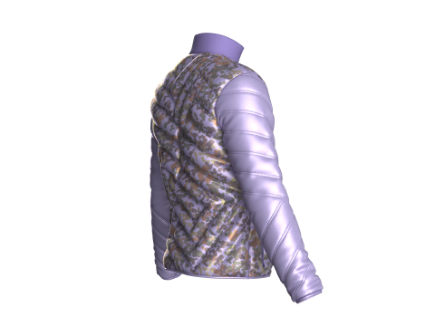 Girls Short Dress-Outfit V2 Modelo 3D