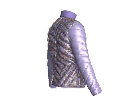 Girls Short Dress-Outfit V2 3D Model