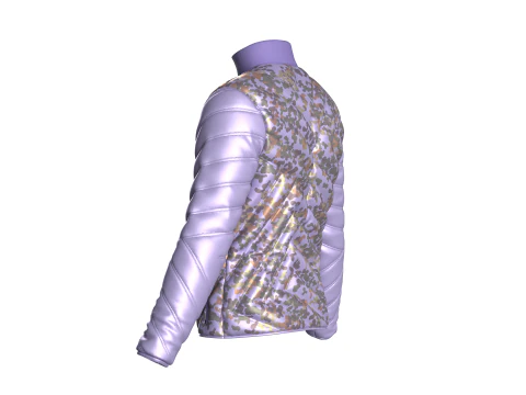 Girls Short Dress-Outfit V2 3D Model