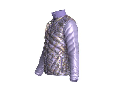 Girls Short Dress-Outfit V2 3D Model