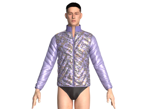 Girls Short Dress-Outfit V2 3D Model
