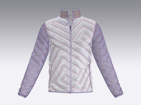 Girls Short Dress-Outfit V2 Modelo 3D