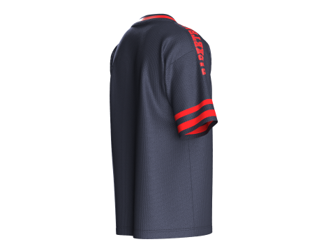 Men Basketball Tshirt-Mesh Model 3D
