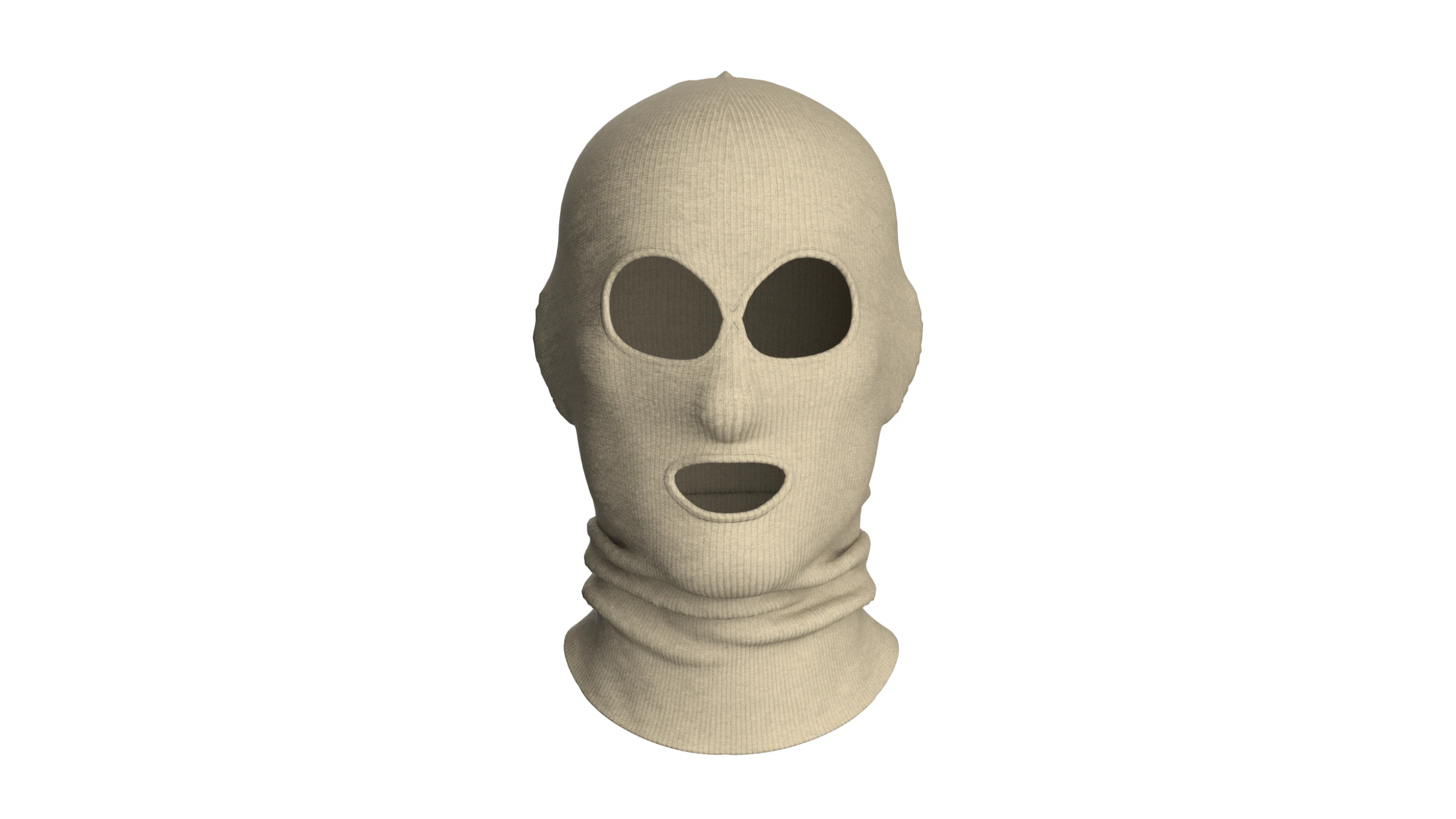 Men Rib Face Mask 3D Model .c4d .max .obj .3ds .fbx .stl .blend 