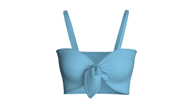 Girls Fashion Bra Tops 3D 模型 .c4d .max .obj .3ds .fbx .stl .blend