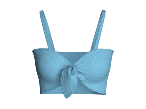 Girls Fashion Bra Tops 3D Model