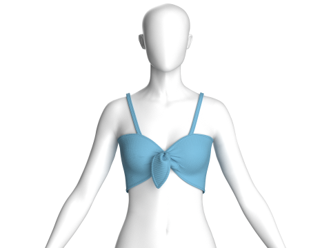 Girls Fashion Bra Tops 3D Model