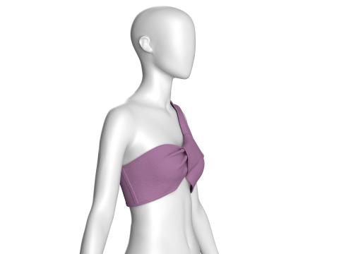 Girls Fashion Bra Tops V2 3Dモデル