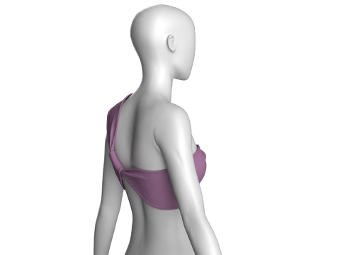 Girls Fashion Bra Tops V2 3Dモデル