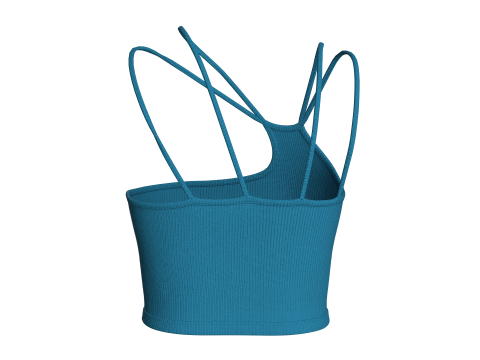 Girls Fashion Bralette Top Modèle 3D