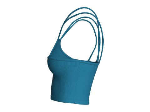 Girls Fashion Bralette Top Modèle 3D