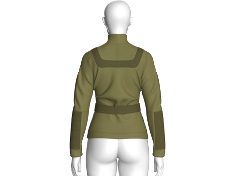 Girls Fashion Jacket 3D Model