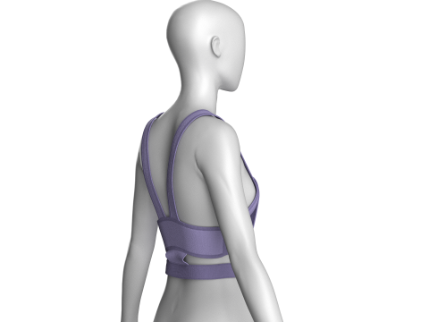 Kız Çocuk Modası Crop Top V3 3D Model