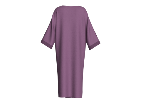 Girls Fashion Sweat Dress Model 3D