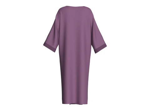Girls Fashion Sweat Dress 3D Model