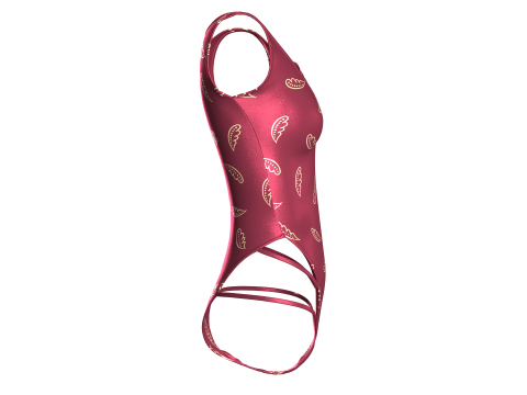 Gadis Bikini-Musim Panas Cetak V3 Model 3D