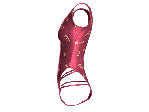 Gadis Bikini-Musim Panas Cetak V3 Model 3D