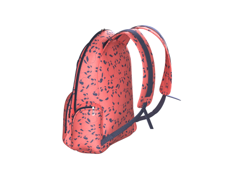 Printed School Bag 3Dモデル