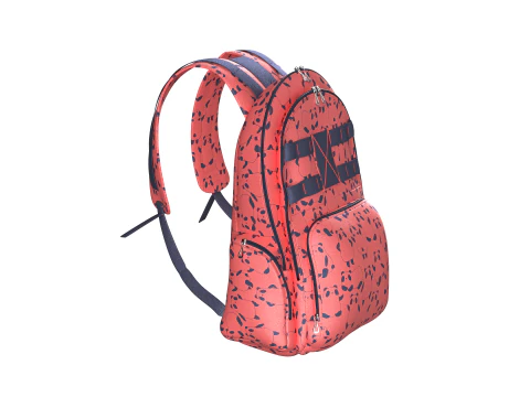 Printed School Bag 3D Model