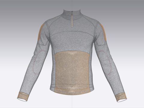 Giacca moda uomo Modello 3D