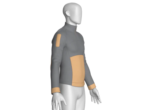 Men Fashion Jacket 3D Model