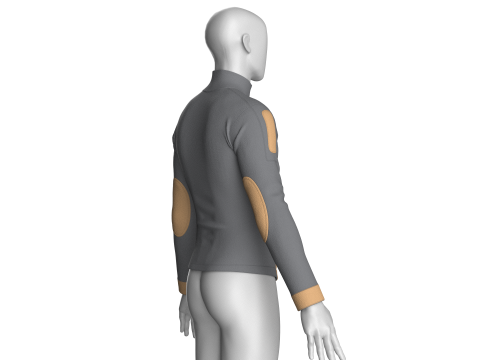 Giacca moda uomo Modello 3D