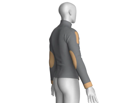 Men Fashion Jacket 3D Model