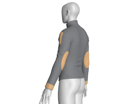 Giacca moda uomo Modello 3D