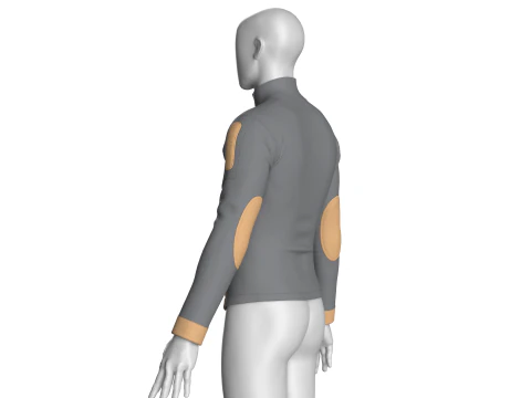 Men Fashion Jacket 3D Model
