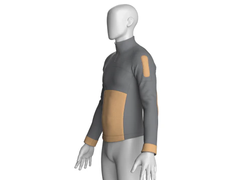 Men Fashion Jacket 3D Model