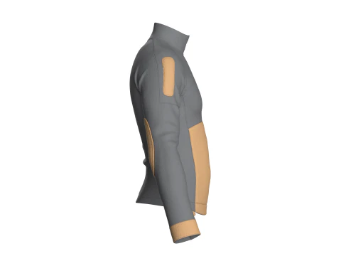 Men Fashion Jacket 3D Model