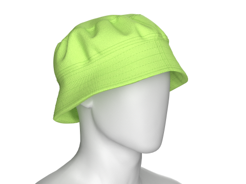 Men Bucket Hat Model 3D