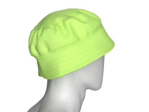 Men Bucket Hat Model 3D