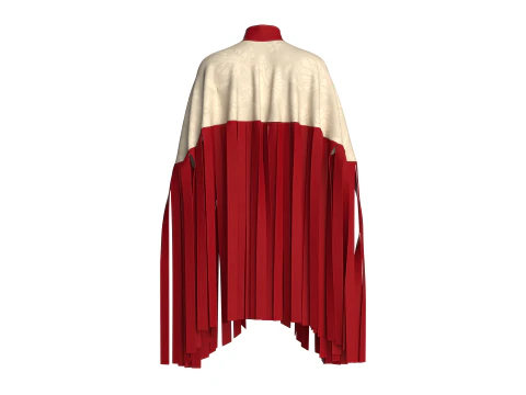 Girls Cape Tops V12 3D Model