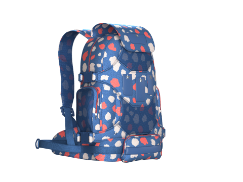 Printed School Bag V2 Modello 3D