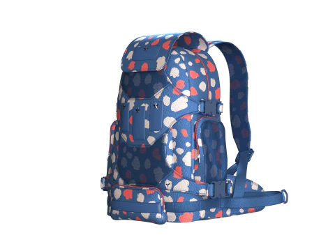 Printed School Bag V2 3D Model