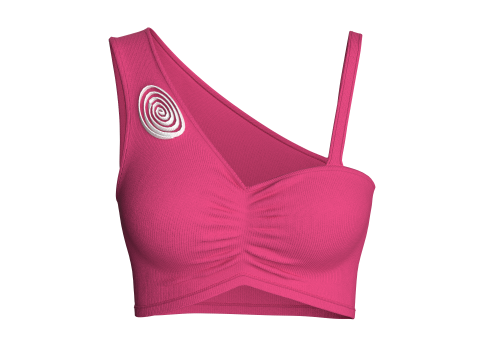 女童时尚文胸上衣 V3 3D 模型