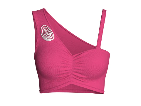 Girls Fashion Bralette Top V3 3D Model