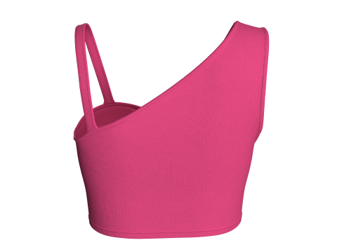 女童时尚文胸上衣 V3 3D 模型