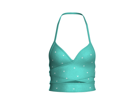Girls Fashion Bralette V5 3D Model