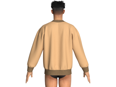 Мужская футболка с принтом 3D Модель