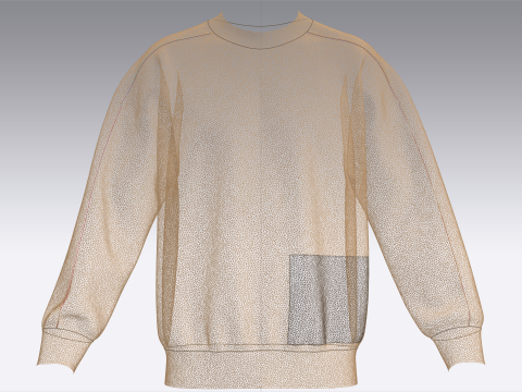 Мужская футболка с принтом 3D Модель