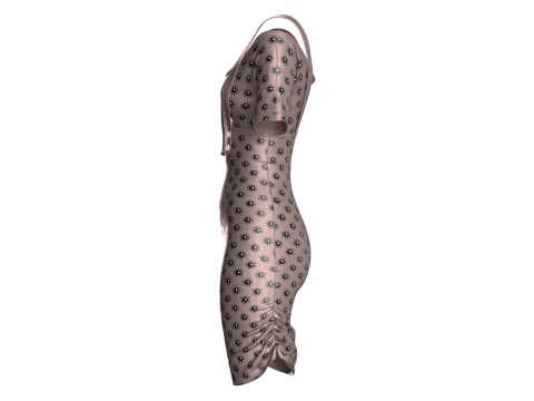 Girls Fashion Party Dress V2 3D Model