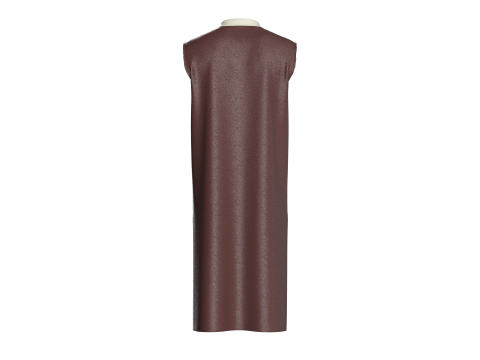 男士无袖皮夹克 3D 模型