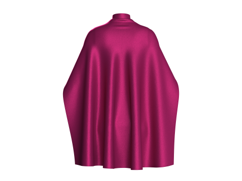 Vestido de fiesta de moda para niñas V3 Modelo 3D