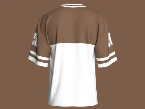 Men Basketball Tshirt-Mesh V2 3D Model