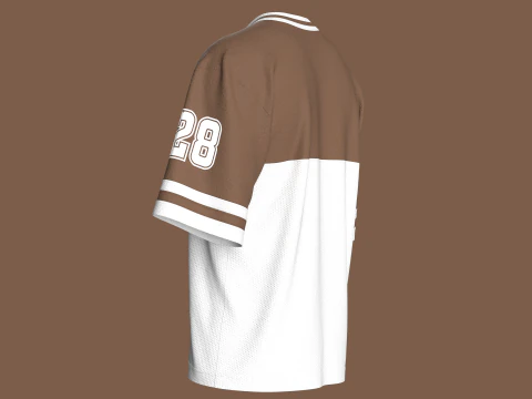 Men Basketball Tshirt-Mesh V2 3D Model